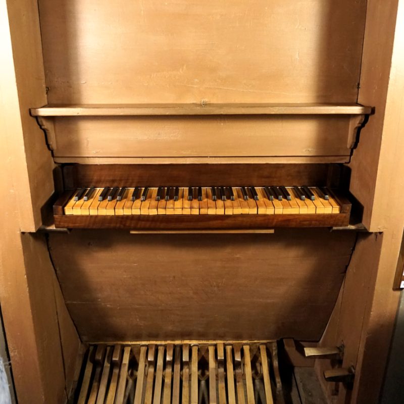 Biroldi organ: manual and pedal